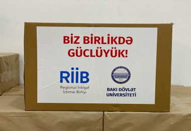 “Regional İnkişaf” İctimai Birliyi və Bakı Dövlət Universiteti birgə sosial aksiya keçirdi