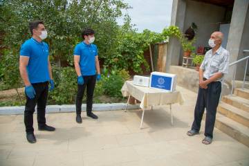 Heydər Əliyev Fondu 100 mindən çox aztəminatlı ailəyə qurban payı çatdırıb