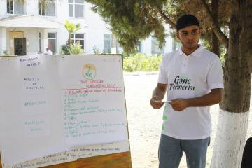 “Gənc Fermer” layihəsinin iştirakçıları üçün ilk təlim təşkil edilib