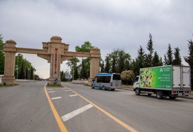 Mingəçevir şəhərində aztəminatlı və digər həssas kateqoriyadan olan ailələrə ərzaq sovqatları paylanılıb