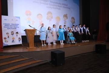 Beynəlxalq Əlilliyi olan Şəxslər Gününə həsr olunmuş uşaq festivalı keçirilib