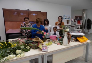 Heydər Əliyev İncəsənət Məktəbində “Floristika sənəti” mövzusunda mühazirə dinlənilib