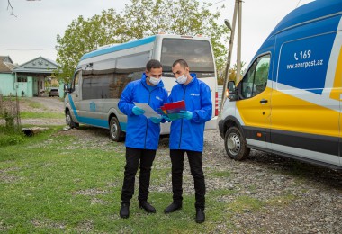 Bərdə rayonunda aztəminatlı ailələrə ərzaq sovqatları paylanılıb