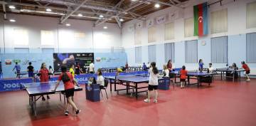 Yeniyetmələr arasında stolüstü tennis idman növü üzrə Bakı şəhər turniri keçirilib