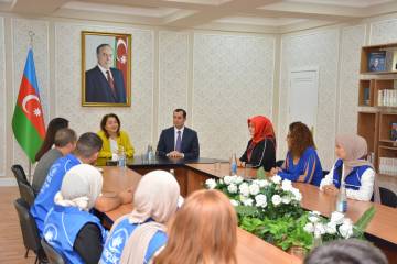 RİİB-in təşəbbüsü ilə keçirilən “Türkiyə - Azərbaycan gənclərinin mübadilə proqramı” çərçivəsində Şamaxı rayonunda görüşlər keçirilib