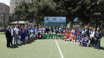 Bakı şəhər rayonlarını əhatə edən məhəllələrarası minifutbol turnirinə yekun vurulub