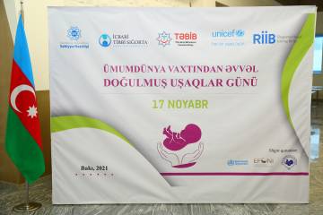 Dünya Vaxtından Əvvəl Doğulmuş Uşaqlar Gününə həsr edilmiş konfrans keçirilib