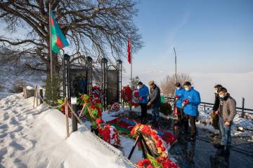 Şəhid olmuş RİİB könüllüsü də “Vətən uğrunda” medalı ilə təltif edilib