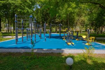 RİİB tərəfindən İsmayıllıda idman meydançası yaradılıb