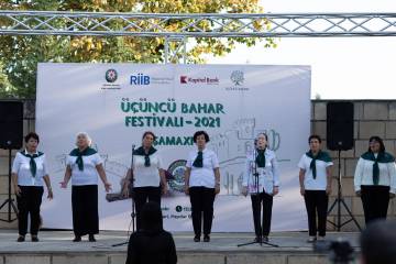 “Sosial layihələr” müsabiqəsi çərçivəsində Şamaxıda yaşlılar festivalı keçirilib