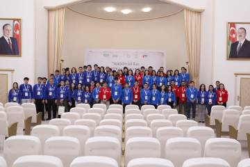 Göygöl rayonunda gənclər düşərgəsinin açılışı olub