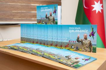 Azyaşlı uşaqlar üçün Qarabağ müharibəsinə həsr olunan yeni kitabın təqdimatı olub