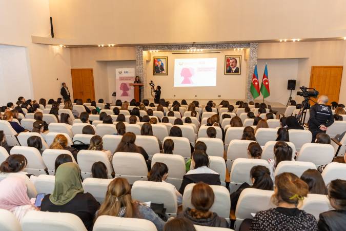 “Güclü cəmiyyətin zərif simaları” layihəsi çərçivəsində İmişlidə görüş olub