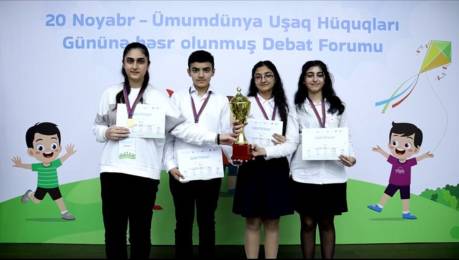 20 Noyabr - Ümumdünya Uşaq Hüquqları Gününə həsr edilmiş maarifləndirmə kampaniyası